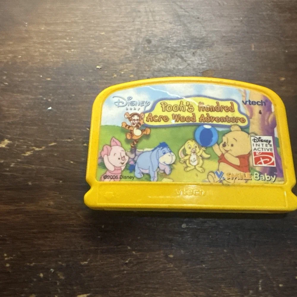 Vtech V.Smile Baby POOH'S HUNDRED ACRE WOOD ADVENTURE Game Cartridge